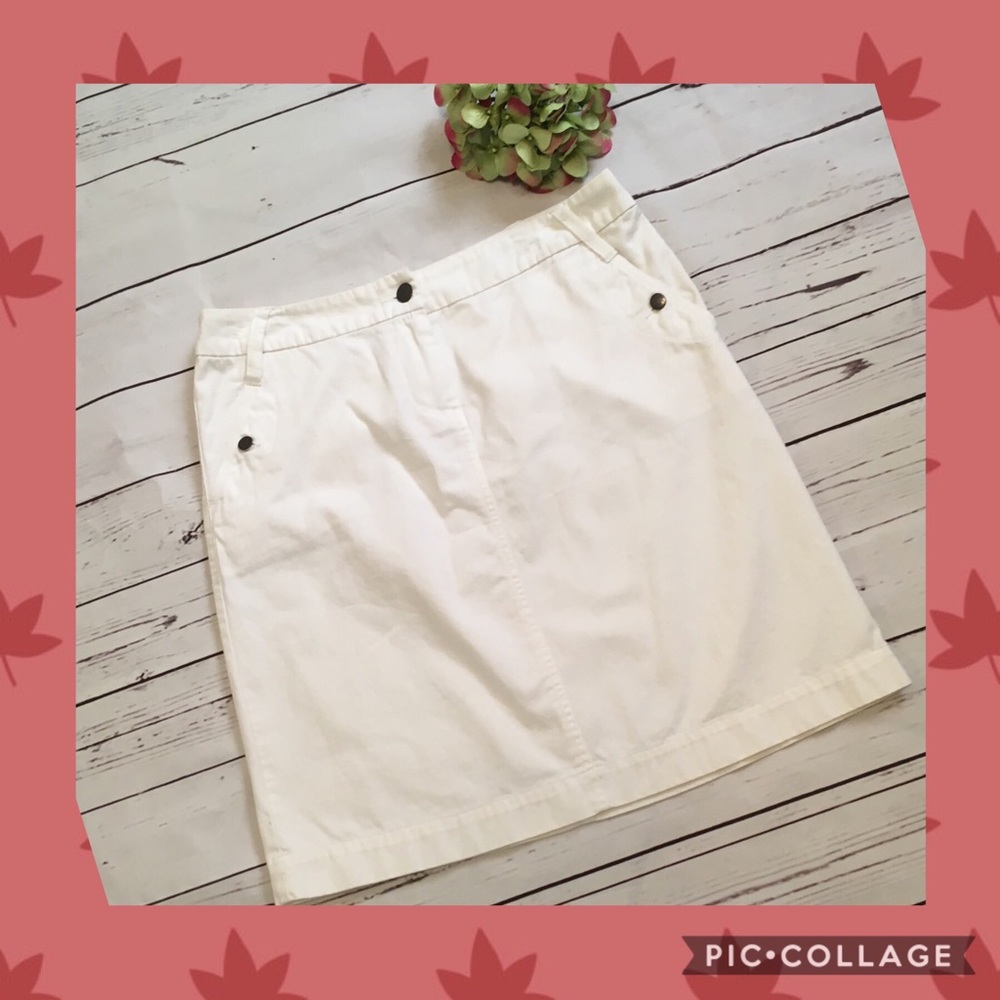For The Republic White Skirt